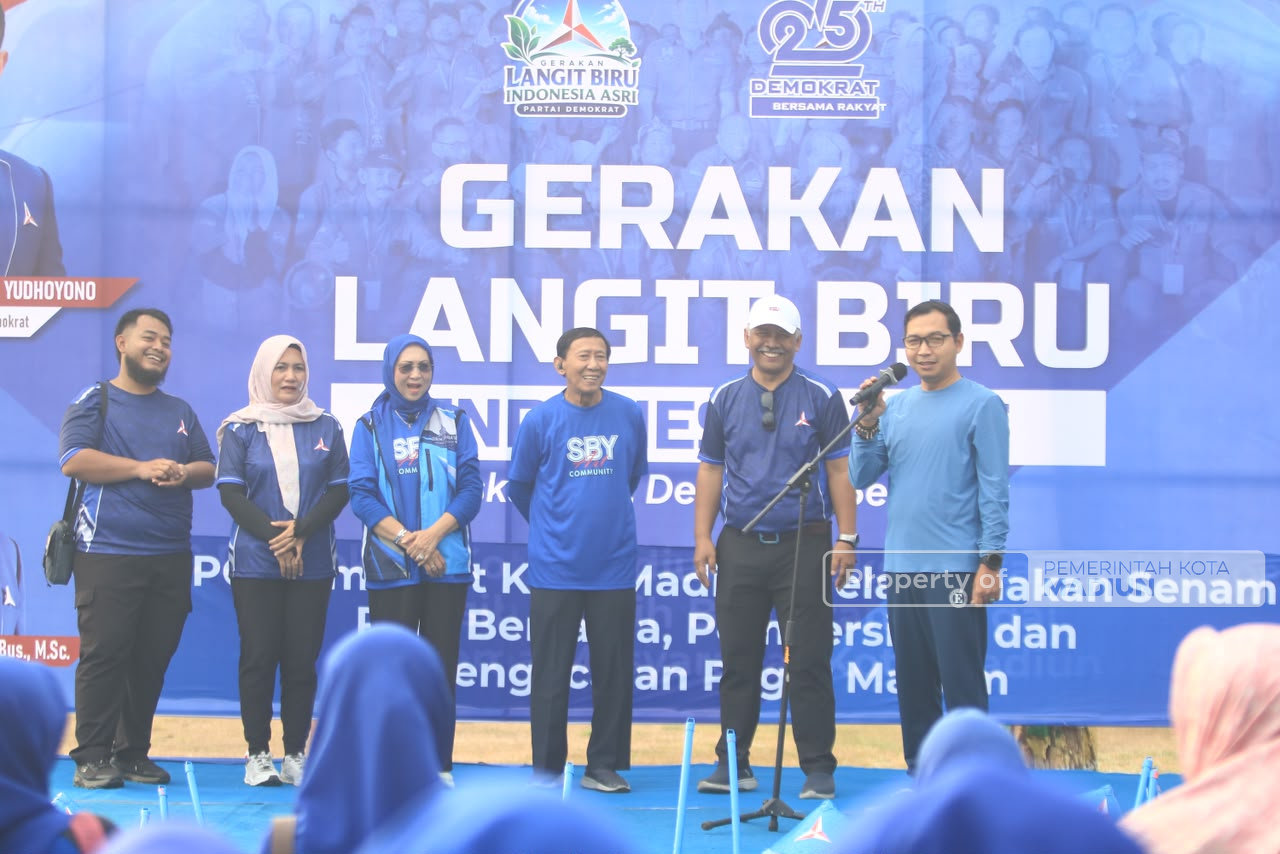 Hadiri HUT Ke-25 Partai Demokrat, Plt Wali Kota Dorong Kolaborasi Sukseskan Gerakan Indonesia ASRI