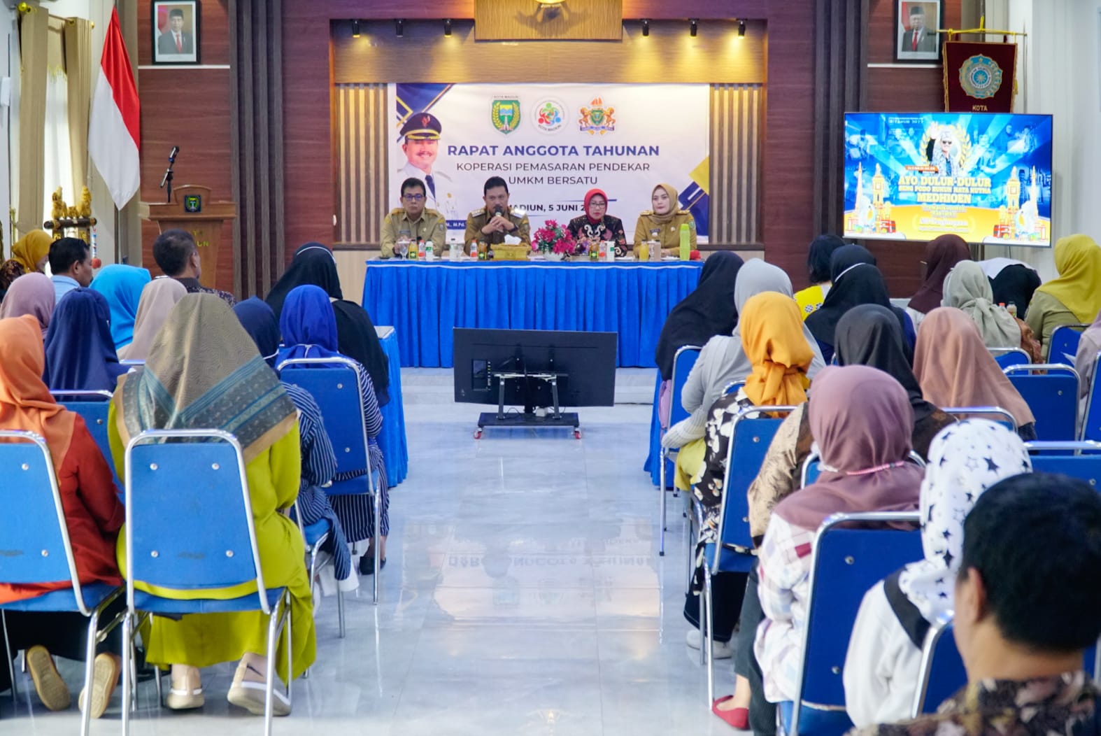 Bahas RAT 2022, Wali Kota Harap Koperasi Bisa Bantu Tingkatkan Potensi UMKM
