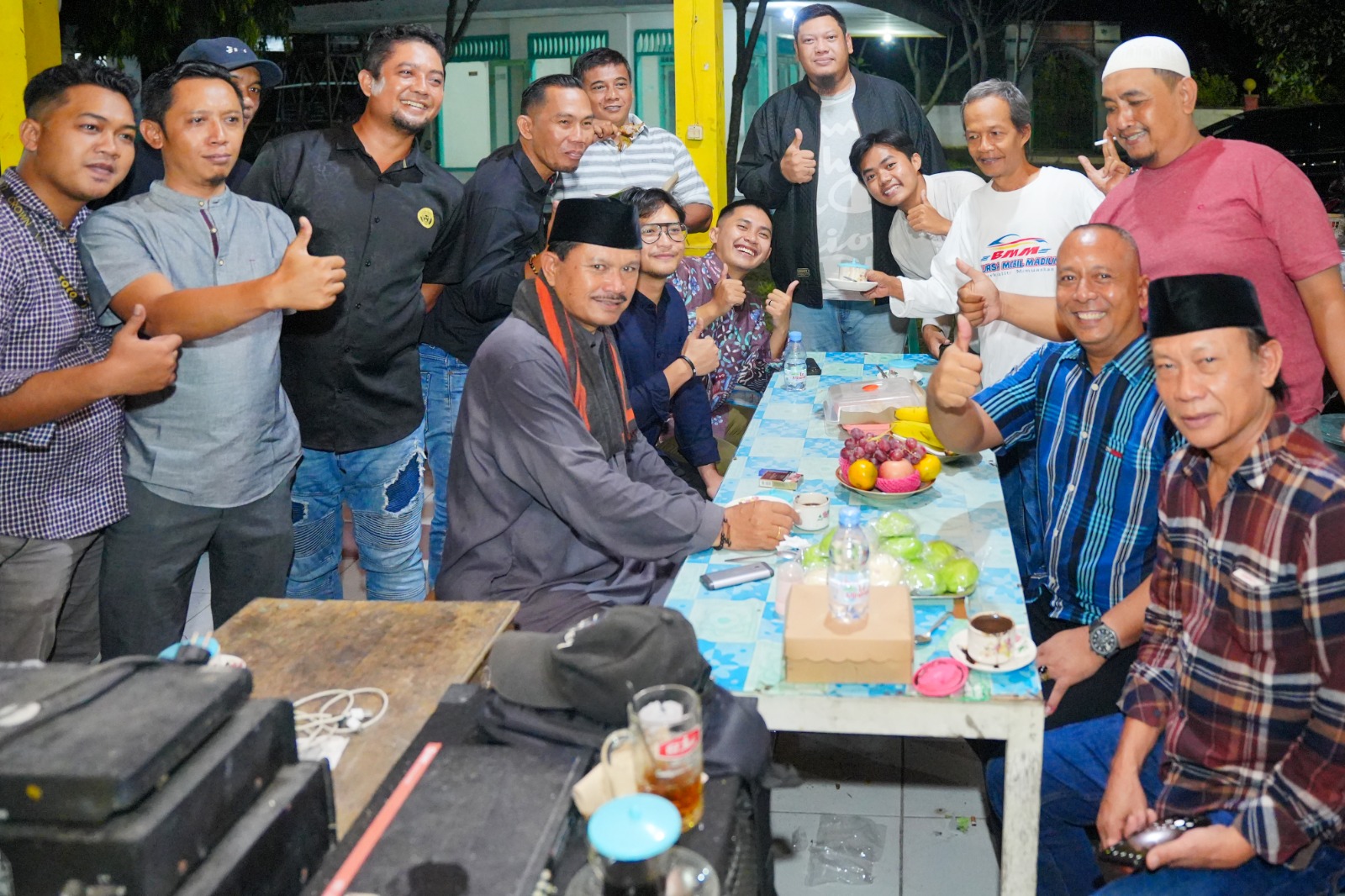 Hadiri Halal Bihalal Bursa Mobil Madiun, Wali Kota Imbau Pedagang Jaga Kerukunan Demi Kemajuan Kota