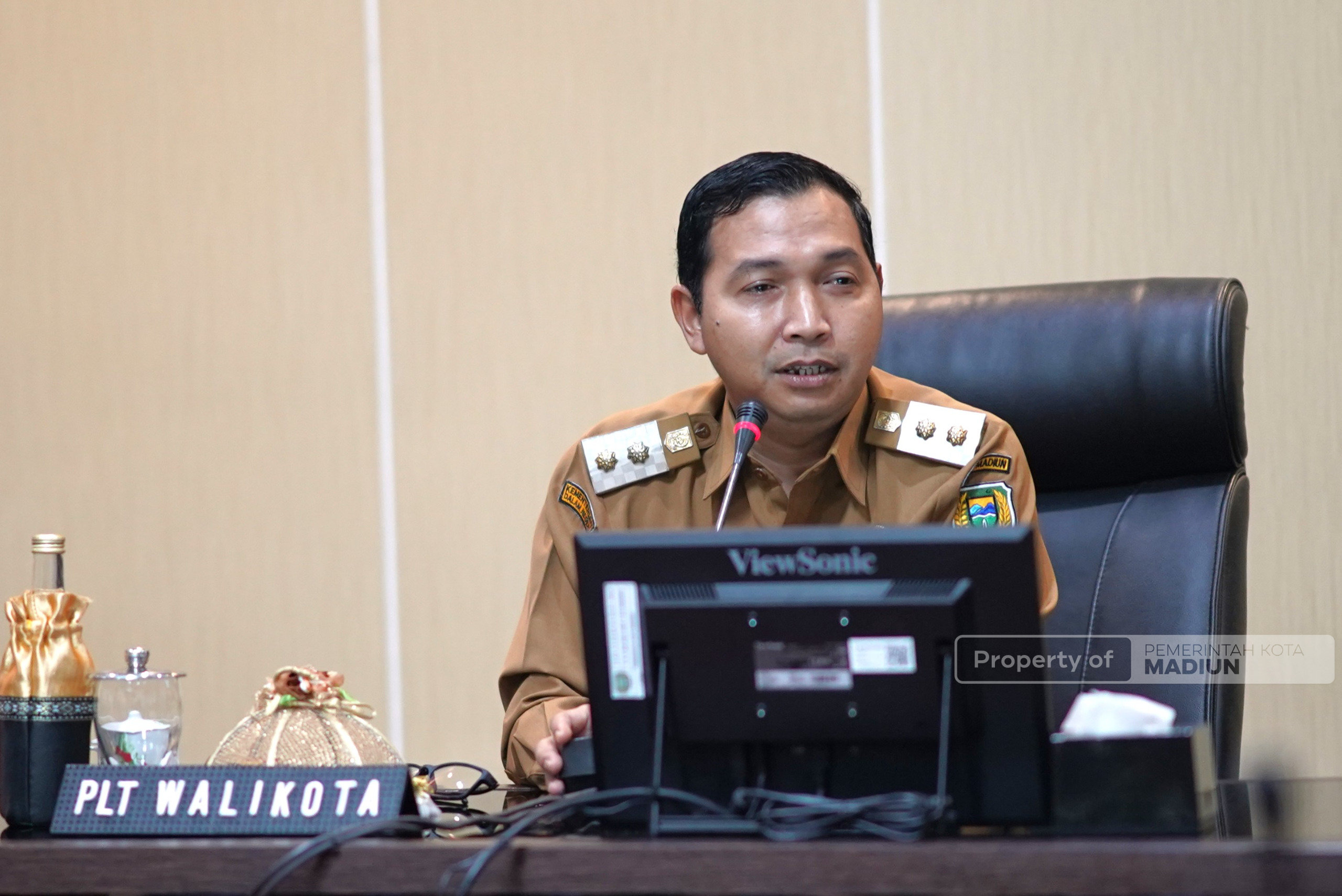 Serah Terima Aset Fasum-Fasos Puri Asri Lestari, Plt Wali Kota Madiun Tegaskan Komitmen Optimalisasi Aset Daerah