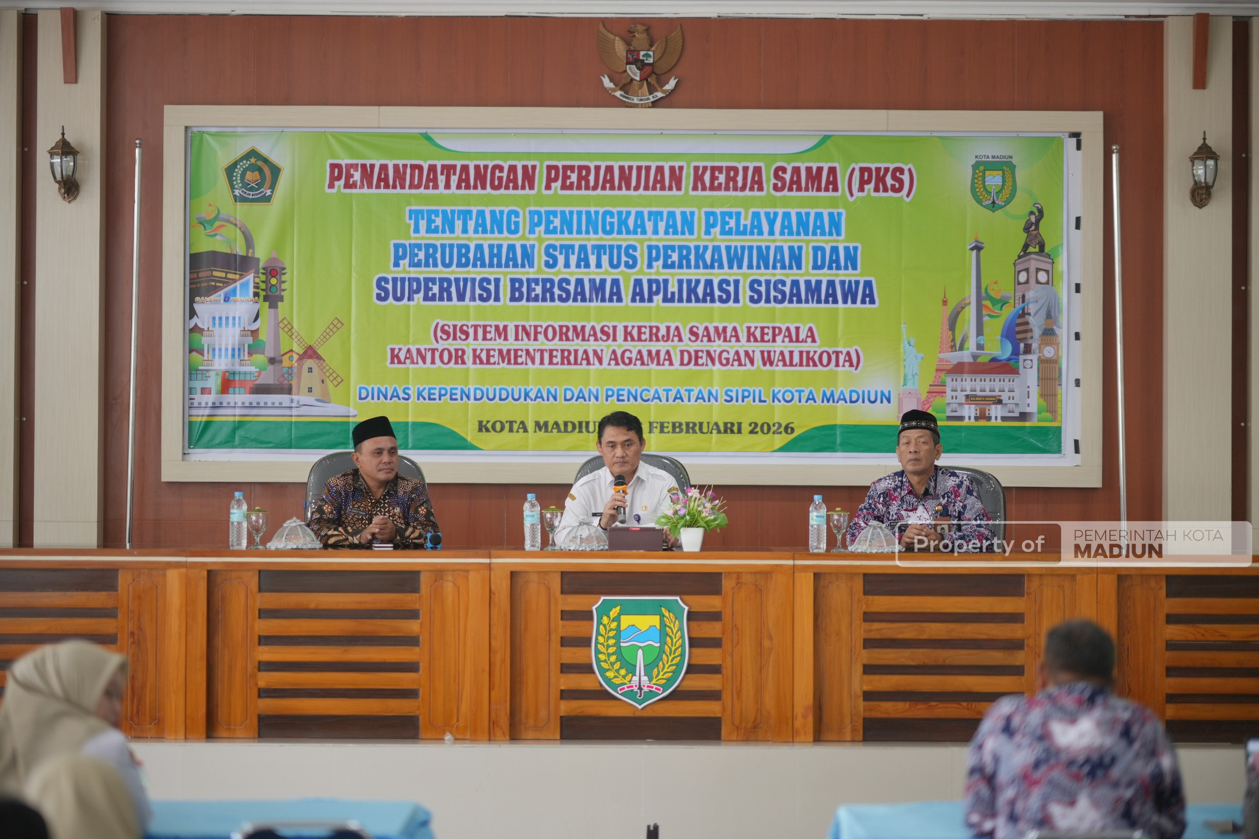 Integrasikan Layanan Pernikahan dan Adminduk, Status Pengantin di Kota Madiun Kini Langsung Berubah