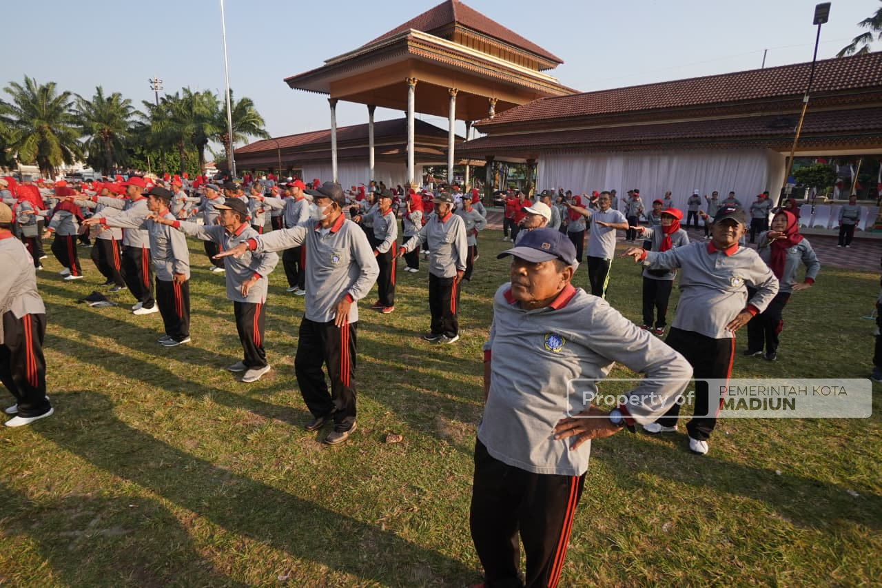 Wujudkan Kota Sehat, Pemkot Madiun Perkuat Gerakan Hidup Aktif bagi Lansia