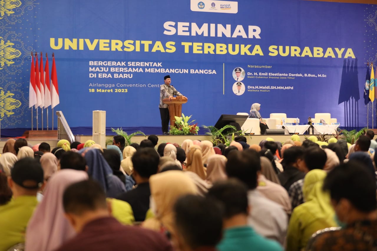 Narasumber Seminar Hingga Kuliah Tamu UT, Wali Kota: Inovasi Jadi Kunci Membangun Negeri
