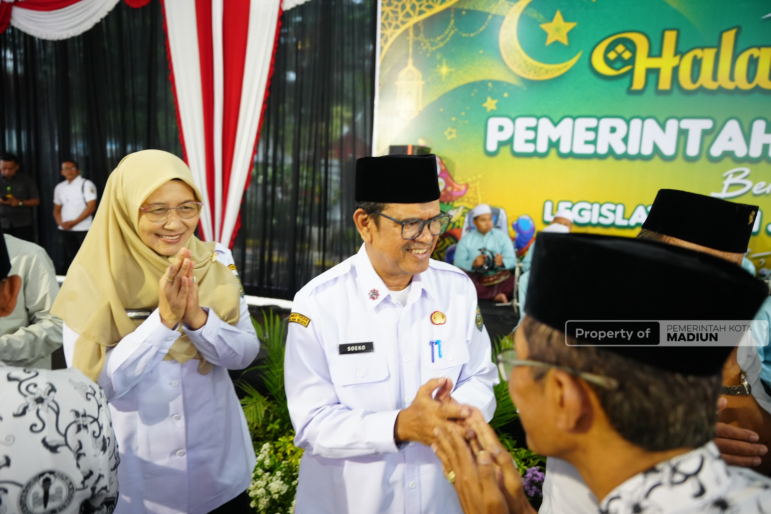 Halal Bihalal Pemkot Madiun, Plt Wali Kota Tekankan Peningkatan Pelayanan dan Sinergitas Bersama Forkopimda