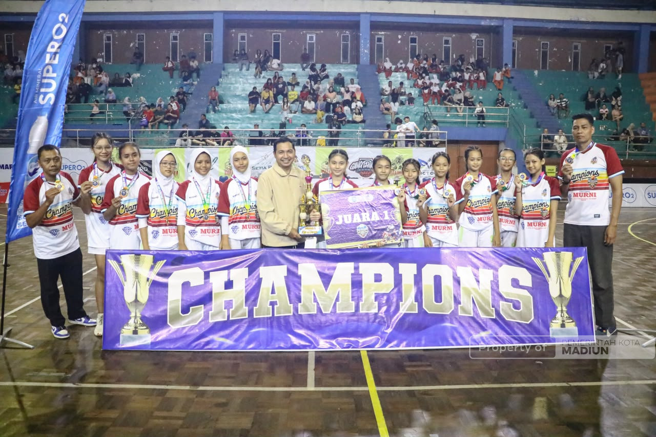 Turnamen Walikota Cup 2026 Berakhir, Pemkot Madiun Perkuat Pembinaan Atlet Basket Muda