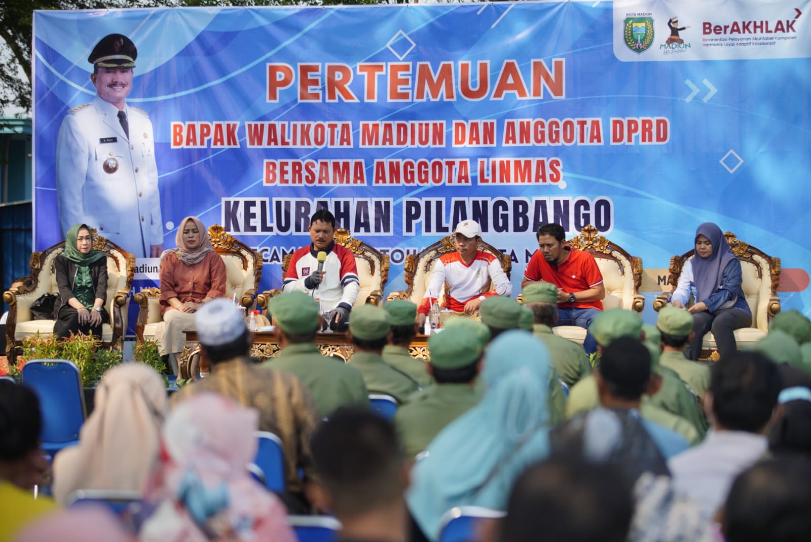 Gowes Tiga Kelurahan, Wali Kota Hadiri Pertemuan Dengan Masyarakat