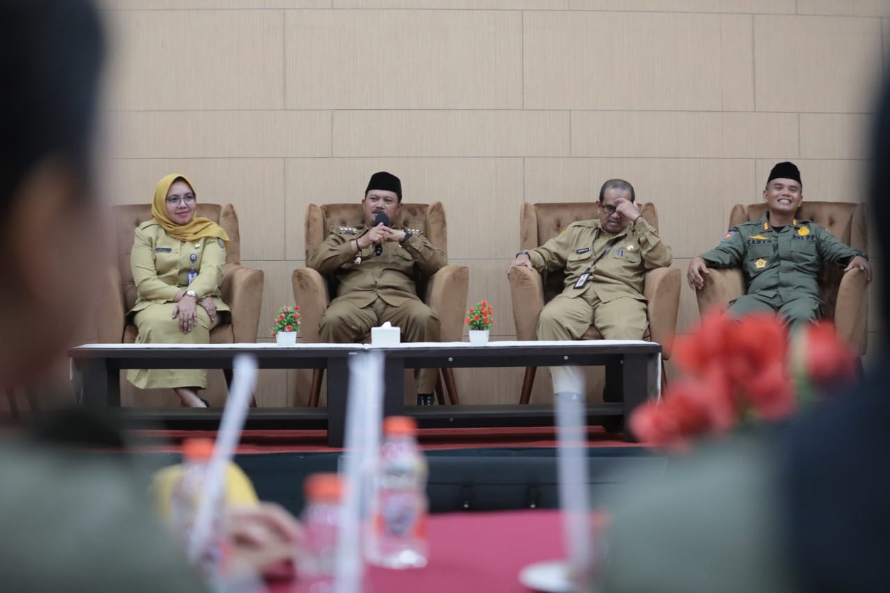 Wujudkan Lebaran yang Aman dan Nyaman, Wali Kota Beri Pembinaan Petugas Satpol PP Kota