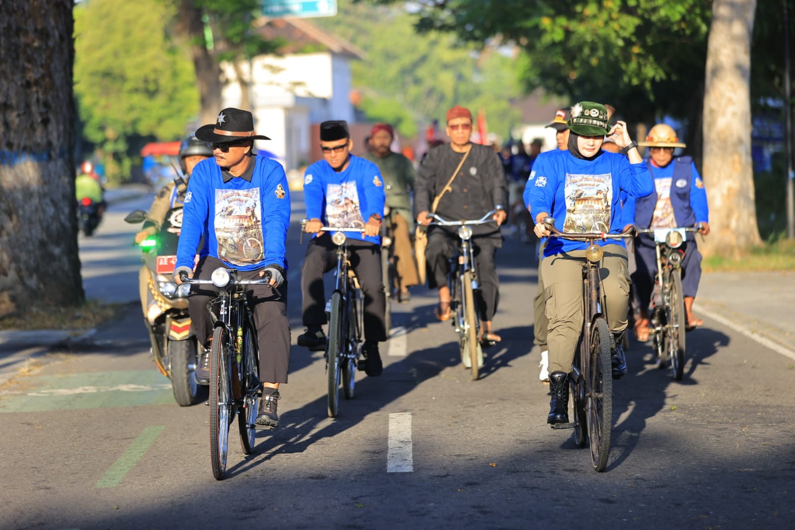 Ramaikan Event Madiun Tempo Doeloe 2023, Wali Kota Ngontel Bersama KOSTI