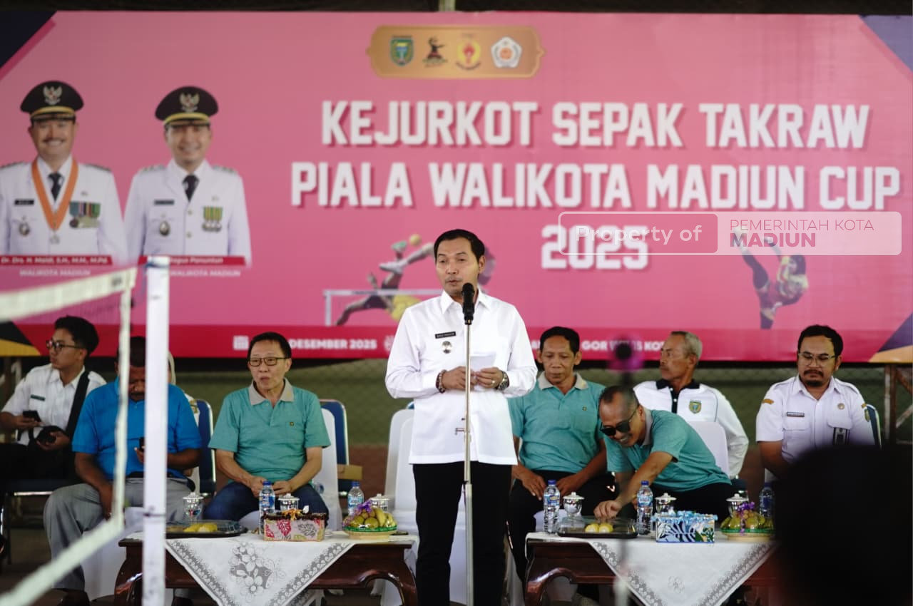 Kejurkot Sepak Takraw Resmi Dibuka, Wawali Tekankan Pembentukan Karakter Atlet Muda