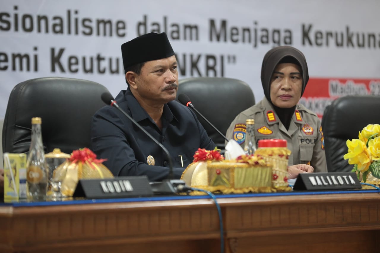 Sosialisasi Wawasan Kebangsaan, Wali Kota Ajak Toga dan Tomas Sebarkan Kedamaian Jaga Keutuhan