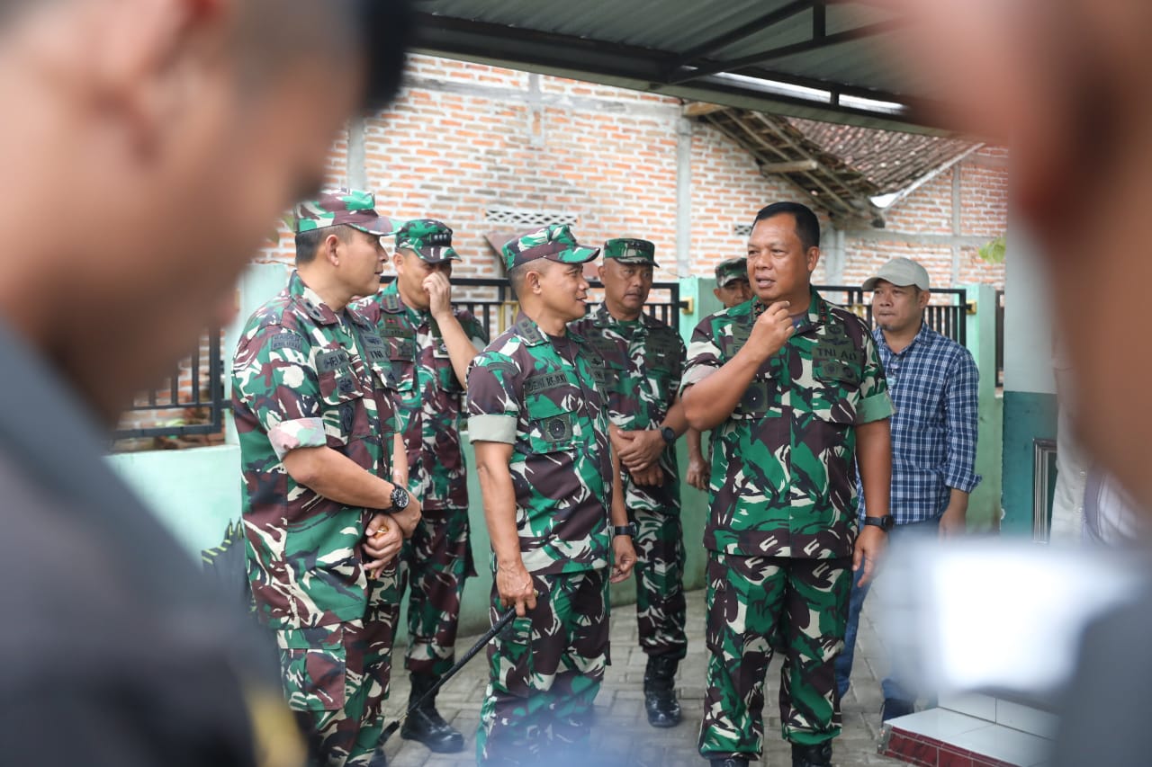 Berkunjung ke Madiun, Pangdam V/Brawijaya Cek Sasaran Karya Bakti Skala Besar TNI