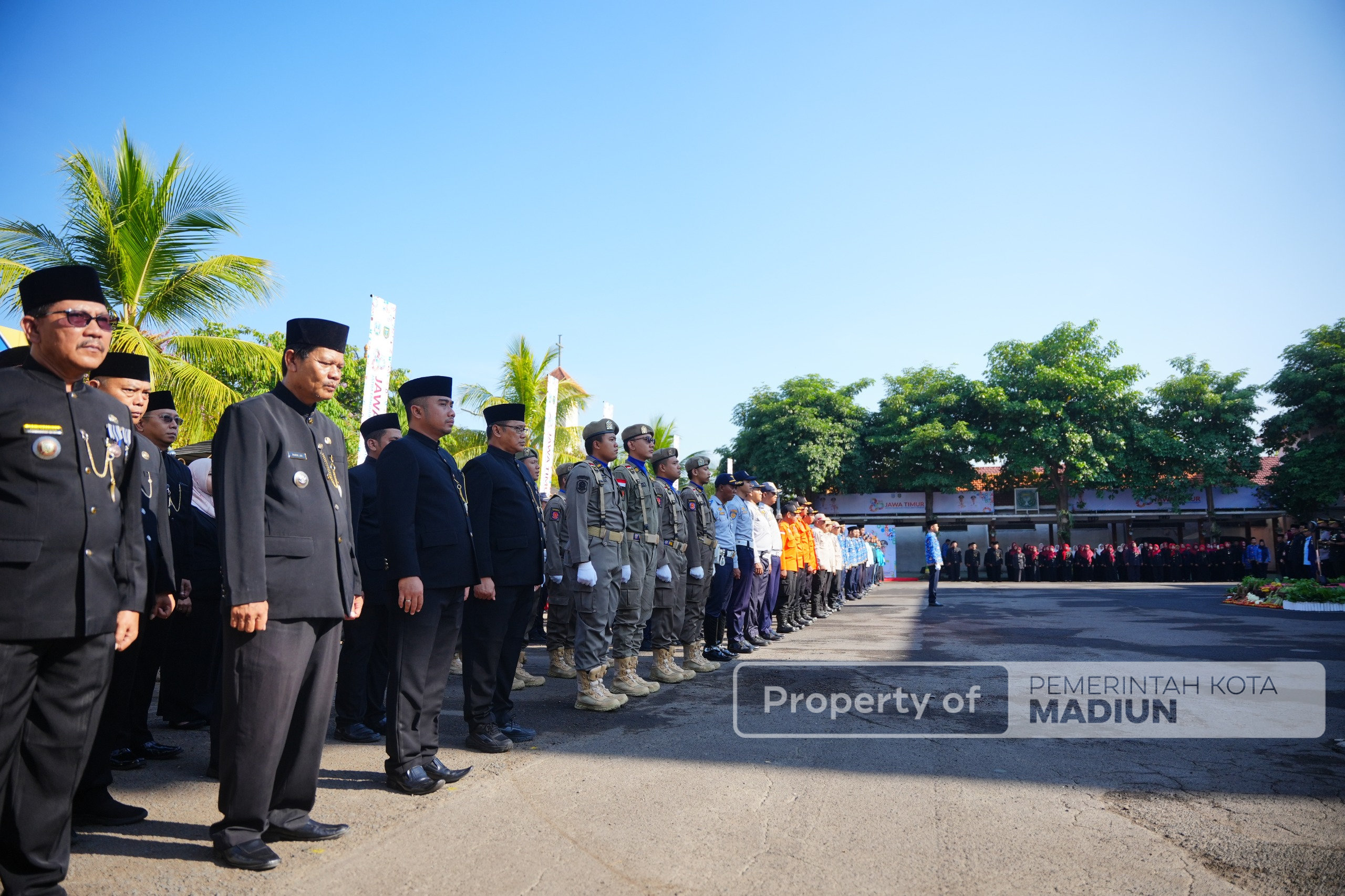 Gelar Upacara Peringatan Hari Jadi ke-80 Provinsi Jawa Timur, Wali Kota Madiun Tekankan Peran Strategis Madiun dalam Pembangunan