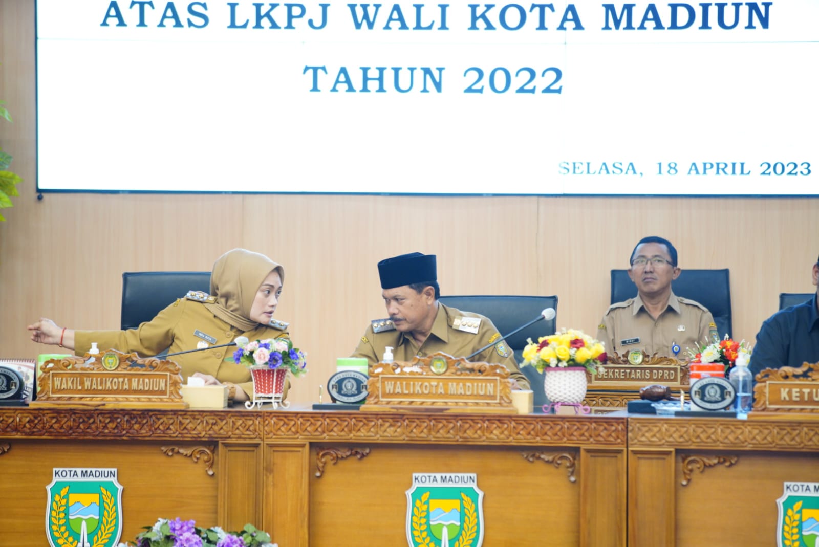 Rapat Paripurna Lanjutan LKPj Wali Kota TA 2022, Wali Kota Apresiasi Rekomendasi Wakil Rakyat