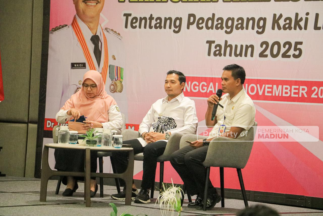 Pemkot Madiun Sosialisasikan Perda dan Perwal Penataan PKL, Ajak Pedagang Wujudkan Kota Madiun yang Tertib dan Indah