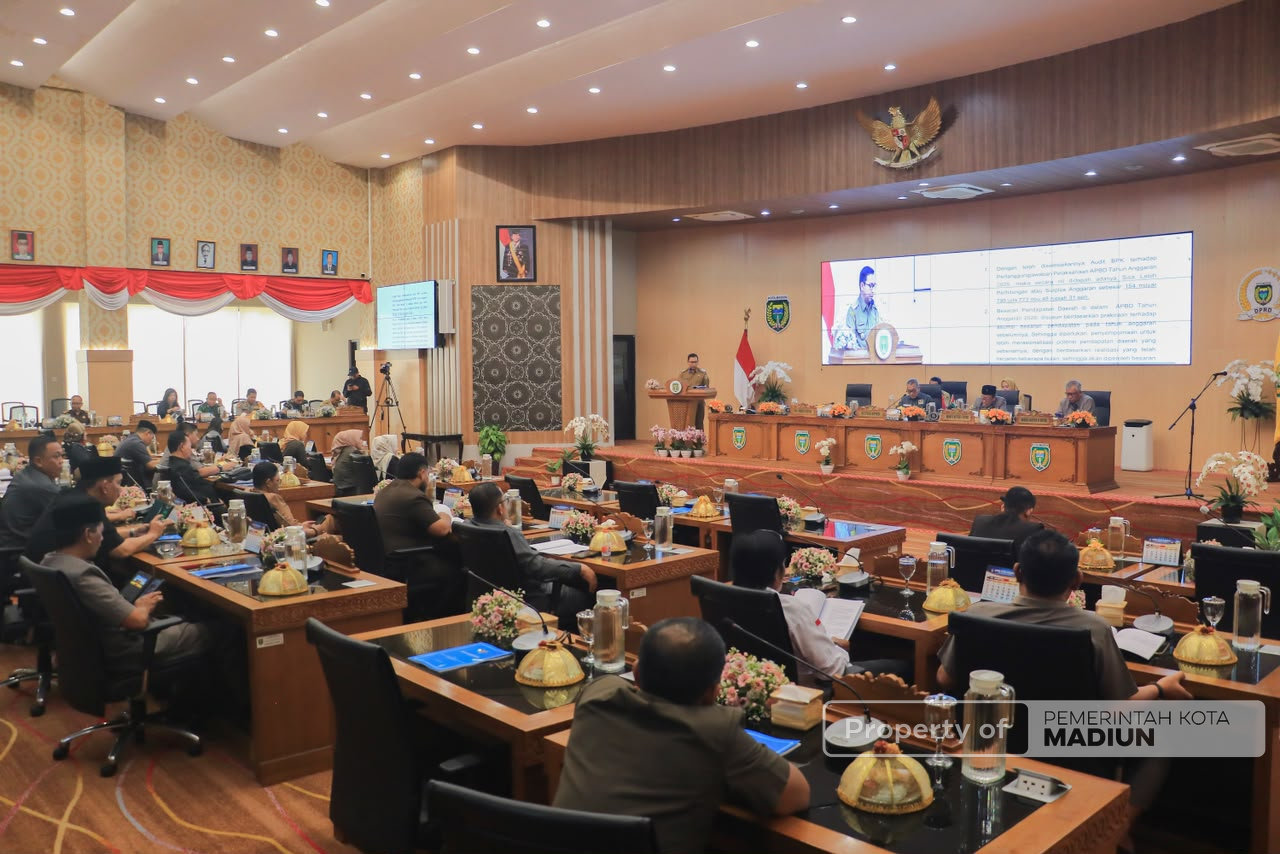 Rapat Paripurna Perubahan APBD 2026, Plt Wali Kota Sampaikan Strategi Penguatan Pendapatan Daerah
