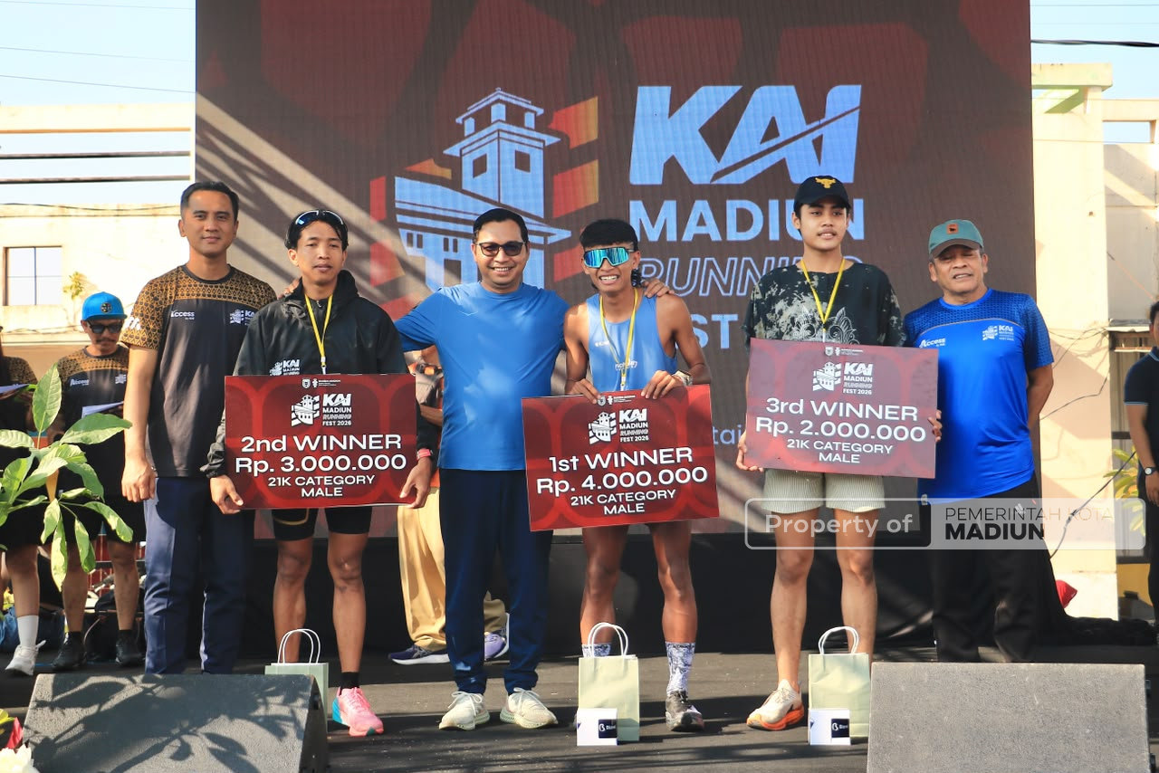 Turut Madiun Running Fest 2026, Plt Wali Kota Harap Jadi Agenda Rutin ke Depan