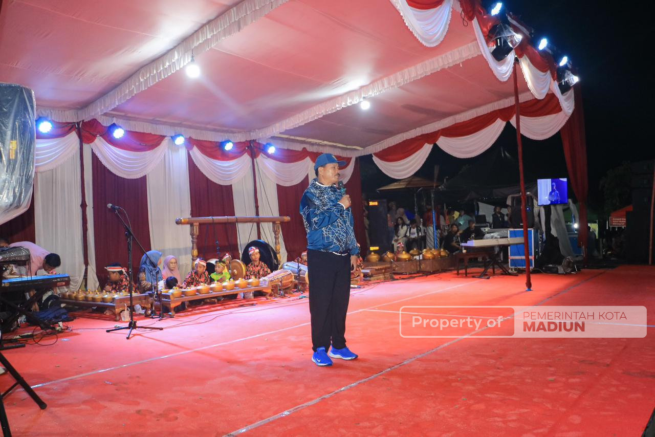Hadiri Bantaran Night Culinary, Wali Kota Madiun Tekankan Kebersihan Fasilitas Umum