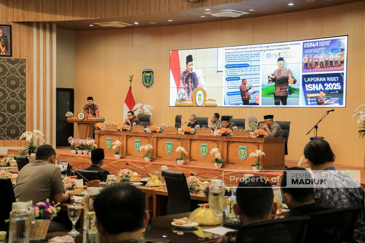 Pembahasan Raperda APBD 2026, Wali Kota Madiun Jawab PU Fraksi DPRD