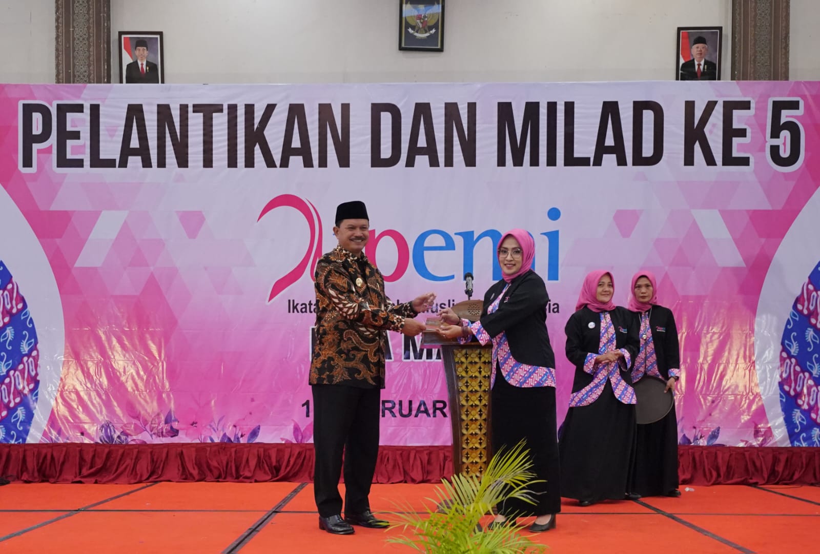 Hadiri Pelantikan IPEMI, Wali Kota Pesan Tingkatkan Solidaritas Organisasi