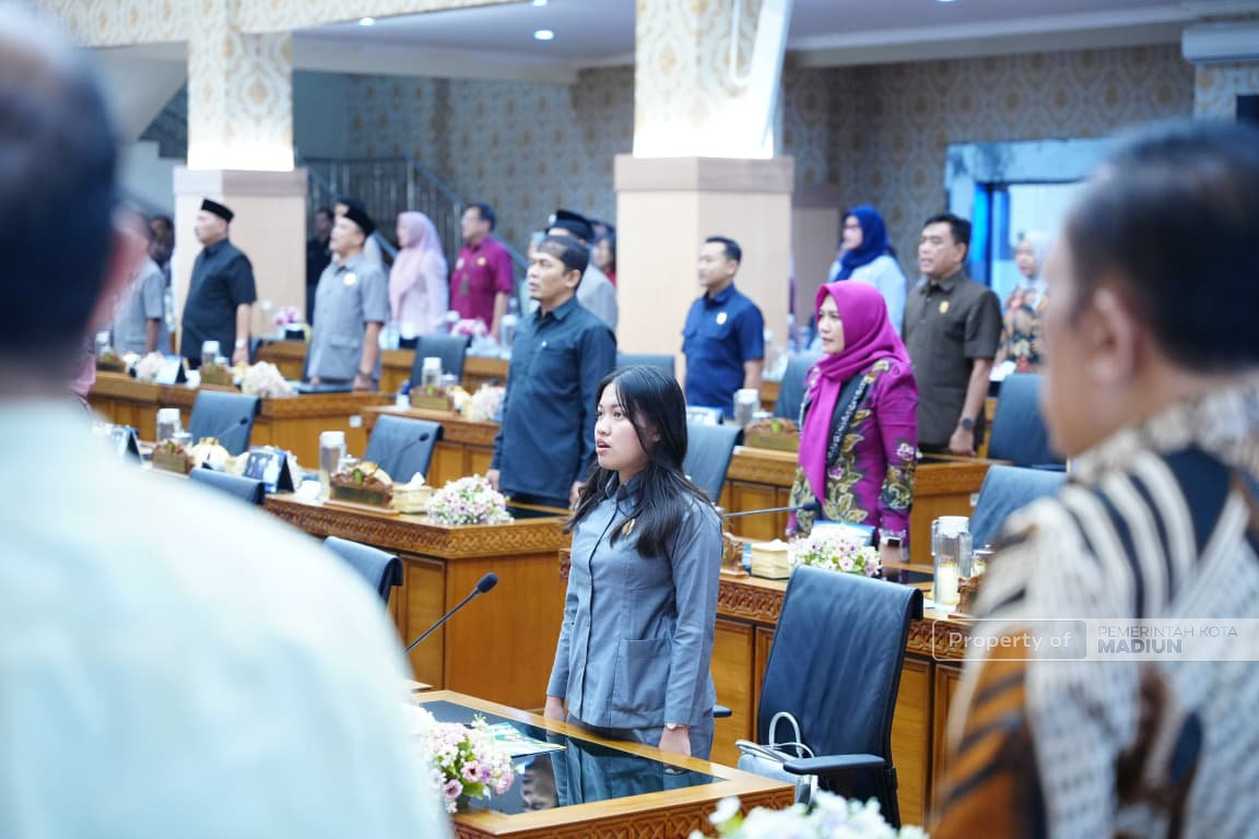 Realisasi Pendapatan Daerah 2025 Mencapai 103 Persen, Plt Wali Kota Madiun Sampaikan Nota LKPJ di Rapat Paripurna