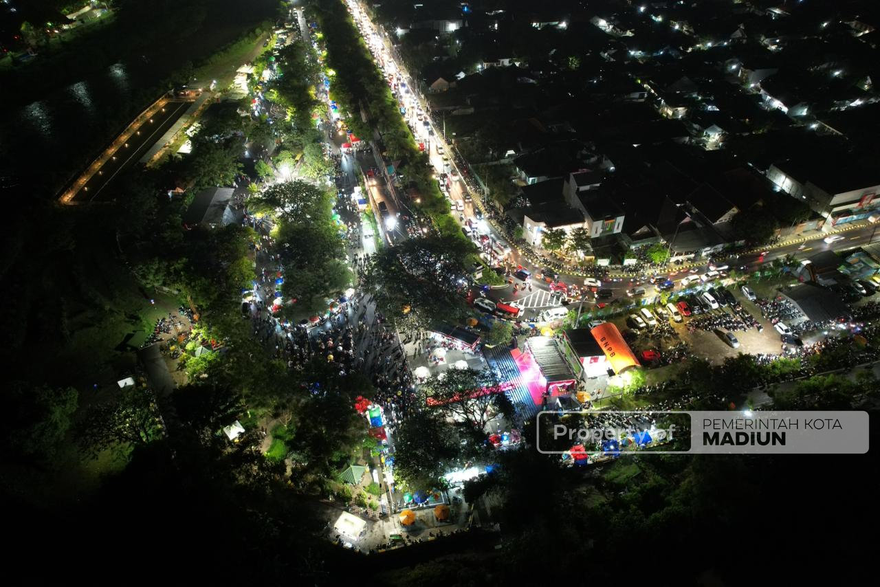 Hadiri Bantaran Night Culinary, Wali Kota Madiun Tekankan Kebersihan Fasilitas Umum