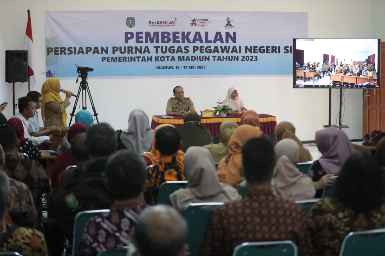 Pembekalan Purna Tugas ASN, Wali Kota Maidi Pesan Agar Pensiunan Tetap Produktif