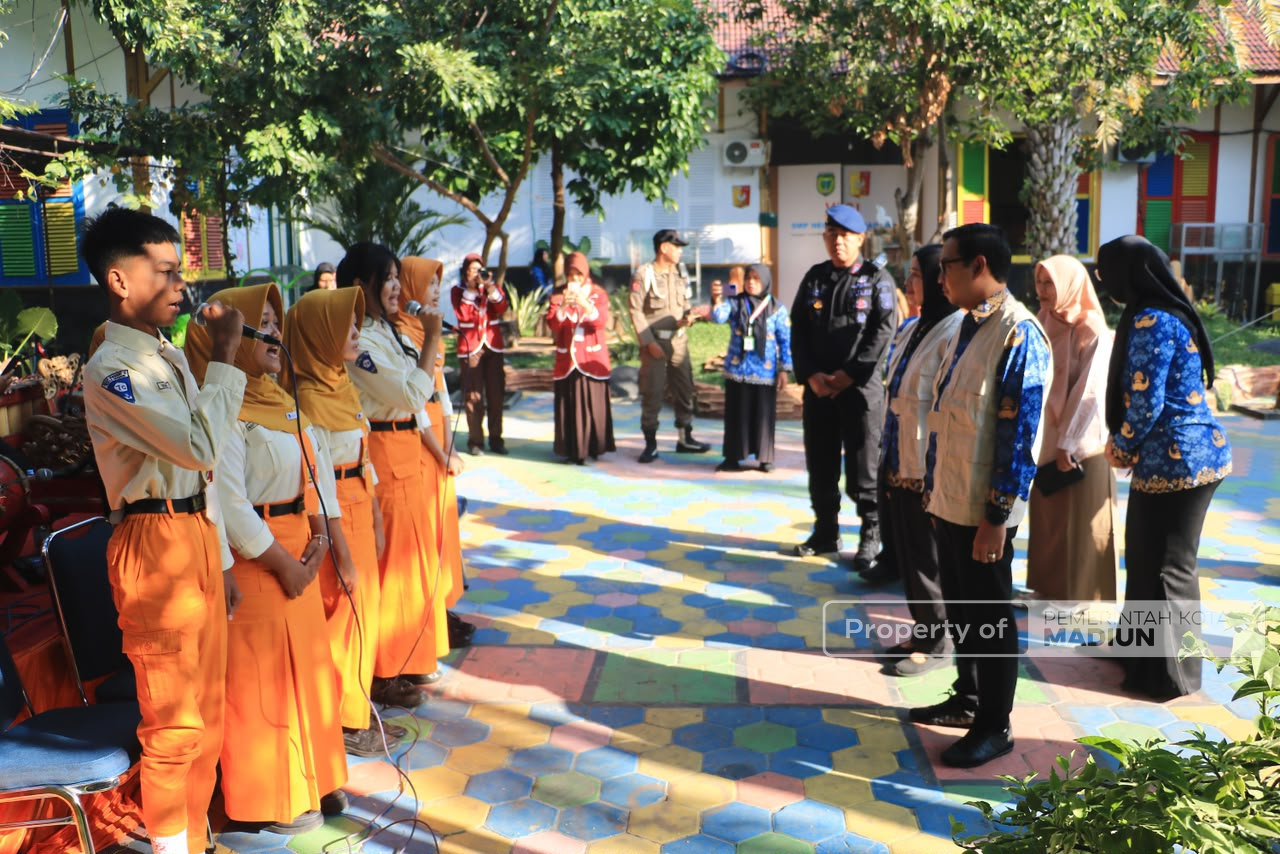 Cetak Generasi Cerdas dan Berkarakter, Plt Wali Kota Madiun Perkuat Pendidikan Karakter Sejak MPLS