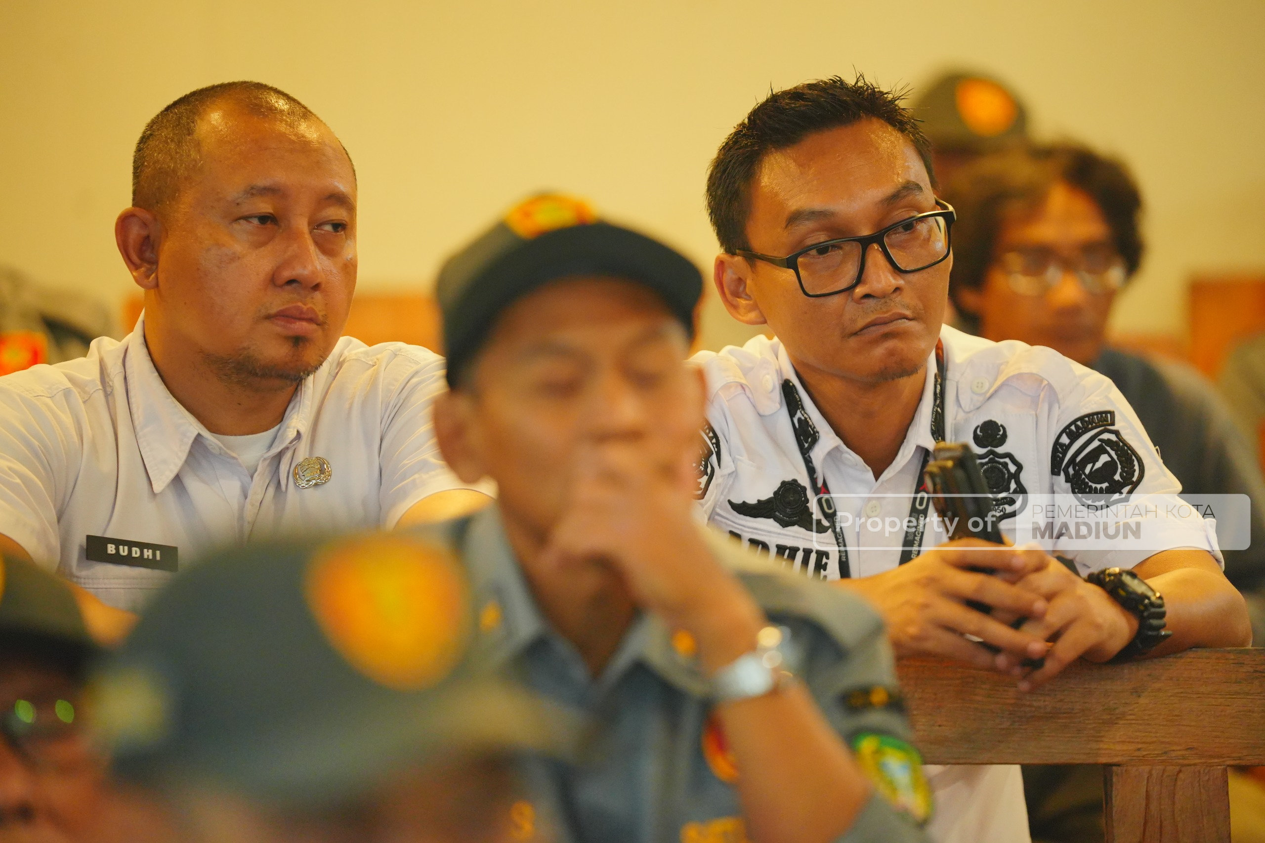 Sosialisasi Barang Kena Cukai Ilegal Kepada Satlinmas Kecamatan Taman, Plt Wali Kota Satlinmas Wajib Paham Aturan Cukai