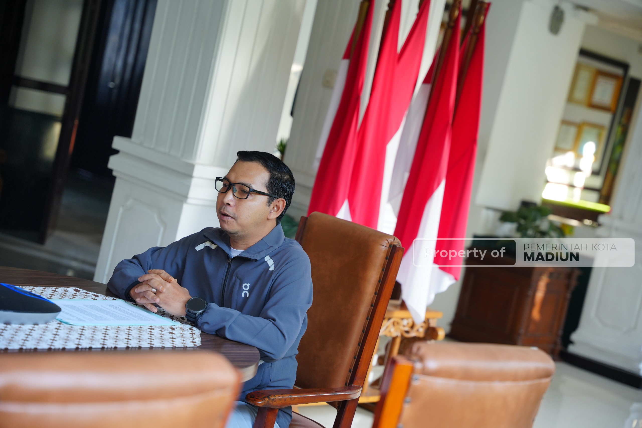 Menjadi Narasumber Jurnal Nusantara Kompas TV, Plt Wali Kota Madiun Paparkan Inovasi Pasar Sleko sebagai Ruang Ekonomi Kreatif