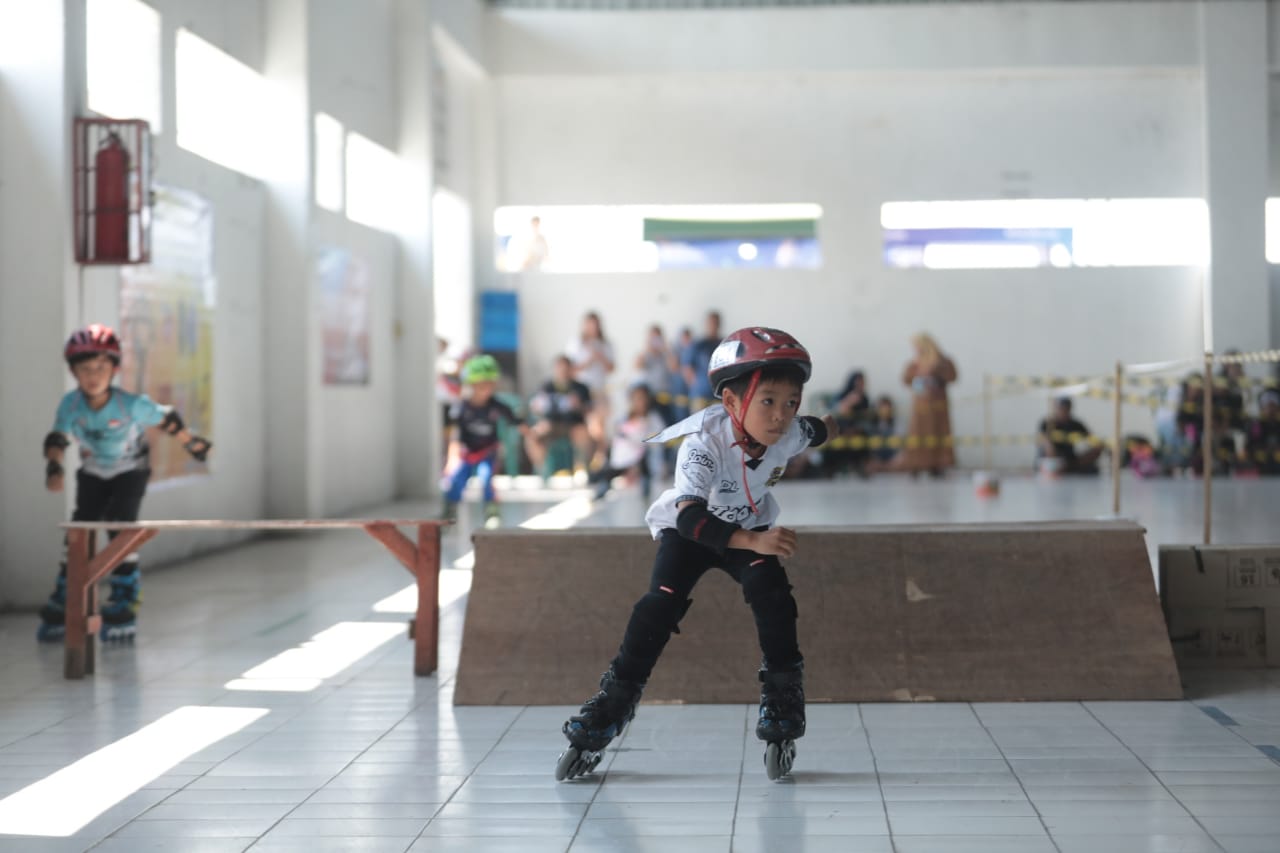 Buka Kejuaraan Sepatu Roda, Wali Kota Imbau Jaga Sportivitas