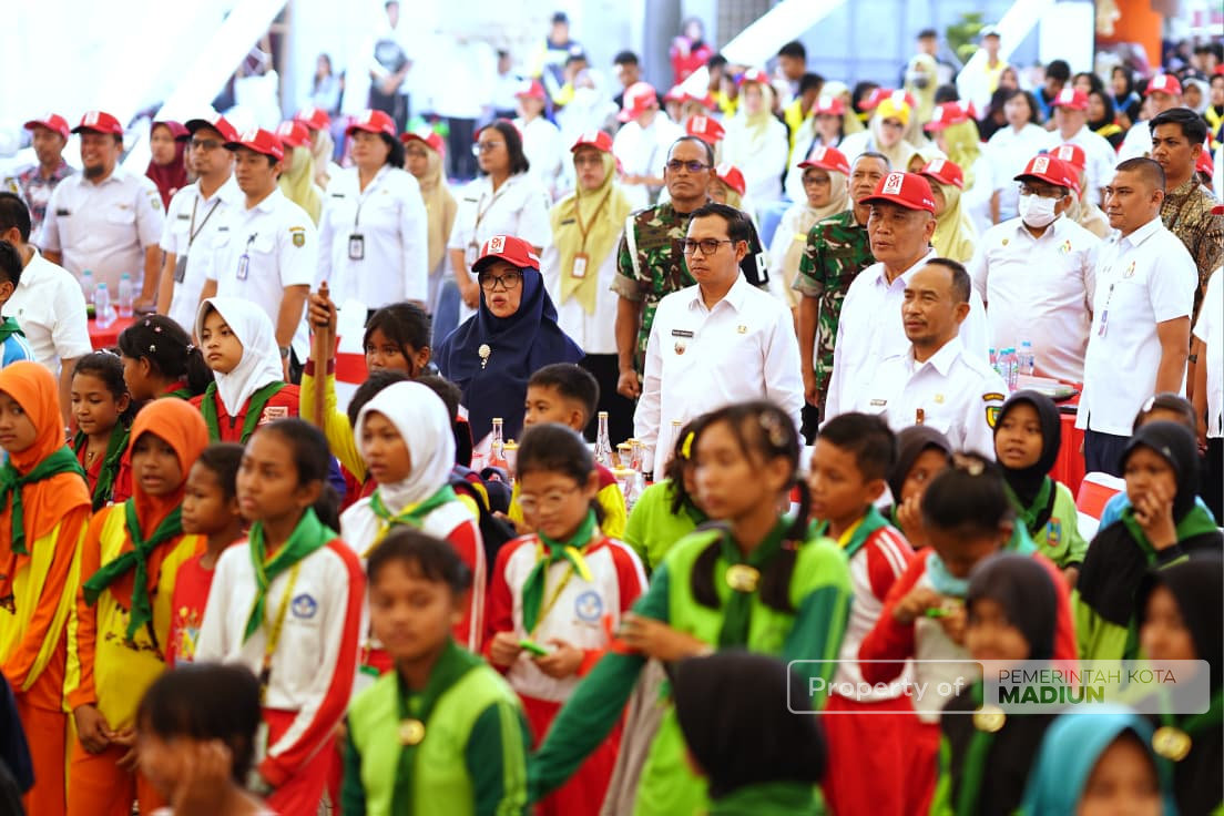 HUT ke-81 PMI, Plt Wali Kota Madiun Dorong Penguatan Jiwa Kemanusiaan Sejak Usia Sekolah