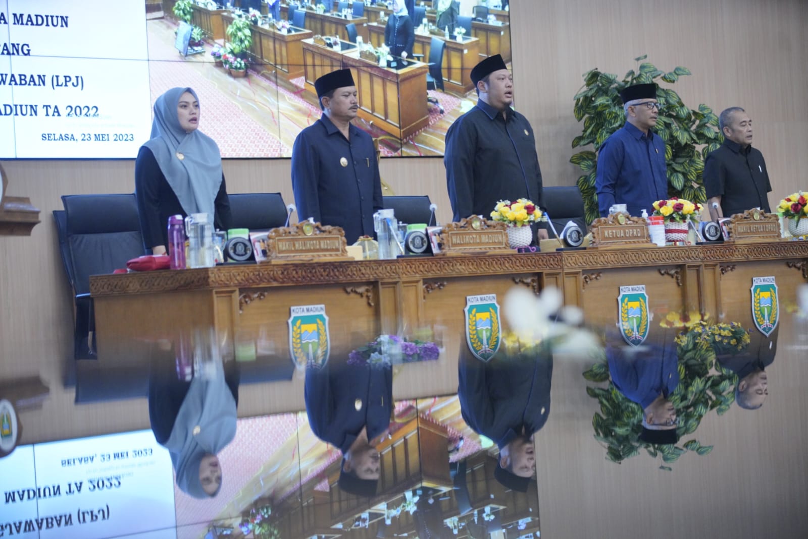 Gelar Rapat Paripurna, Wali Kota – DPRD Sepakati Isi Raperda LPJ APBD 2022