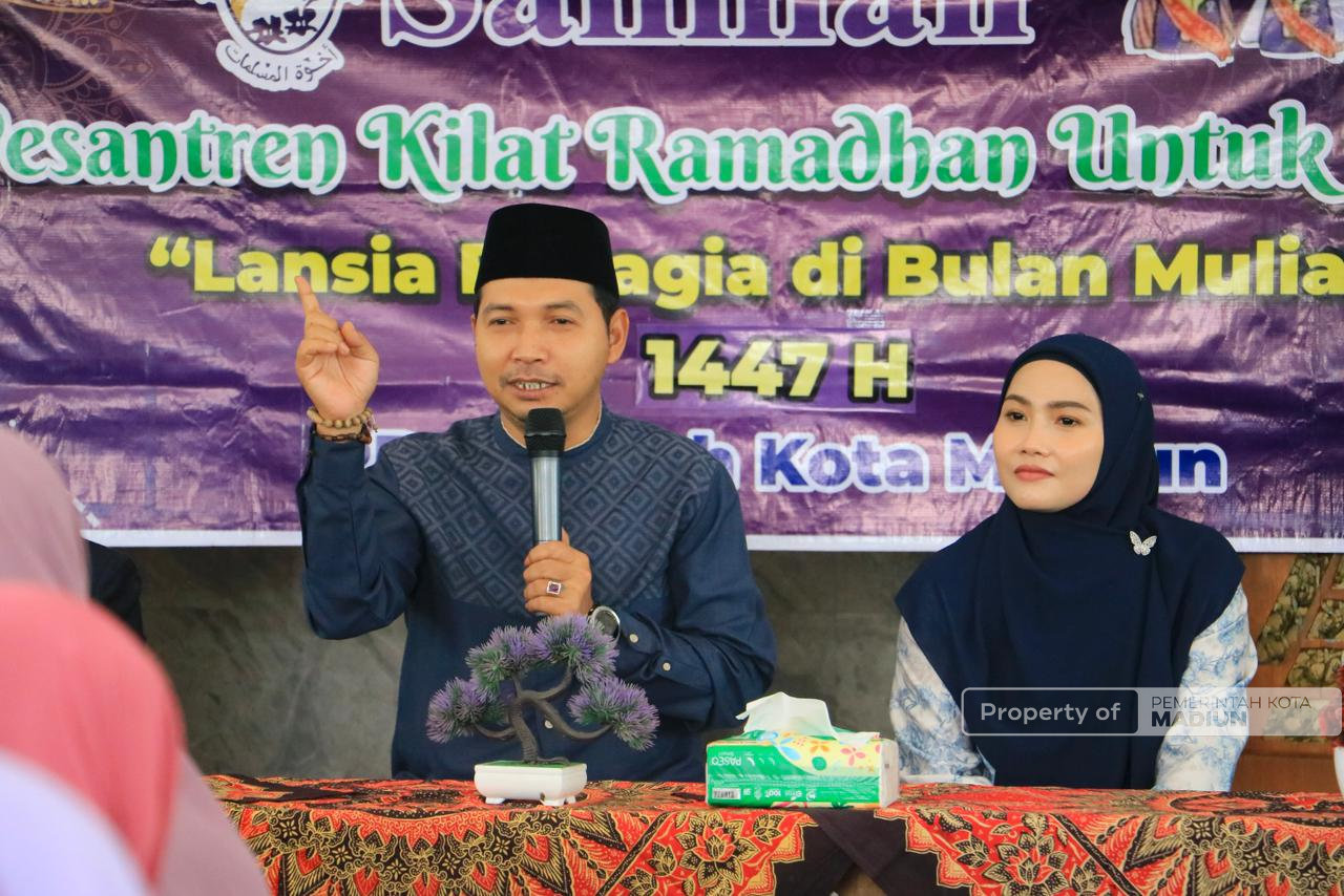 Lansia Lebih Bahagia, Plt Wali Kota Madiun Umumkan Indeks Pembangunan Manusia Kota Madiun Meningkat