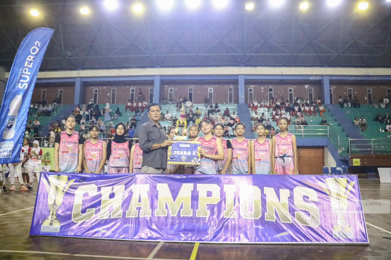 Turnamen Walikota Cup 2026 Berakhir, Pemkot Madiun Perkuat Pembinaan Atlet Basket Muda