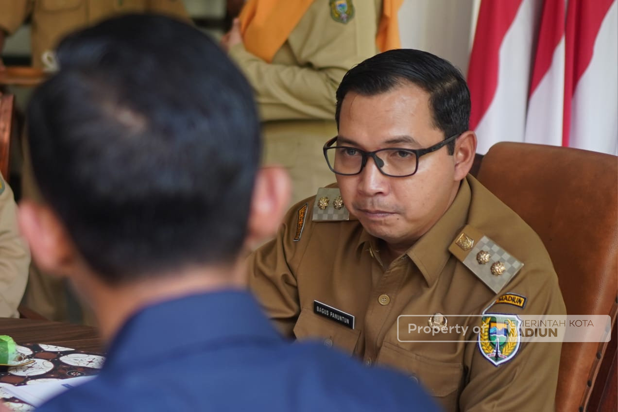 Plt Wali Kota Terima Audiensi Bulog, Bahas Penyaluran Bantuan Pangan
