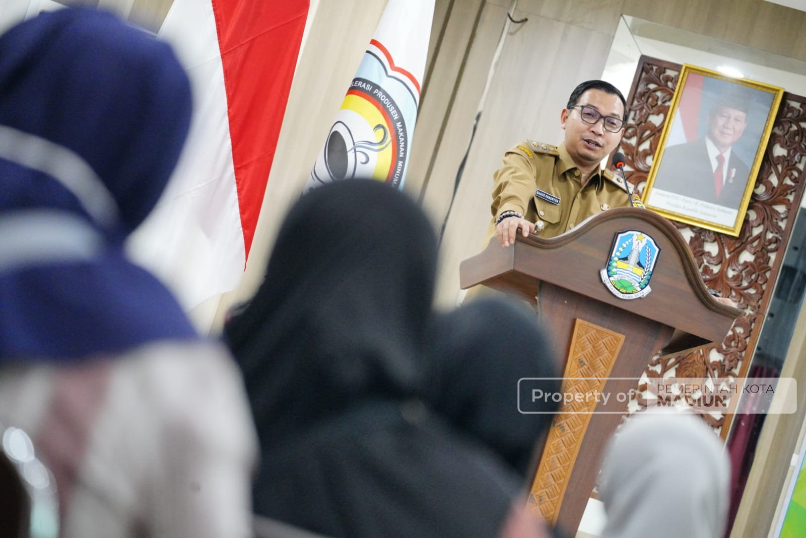 Pengurus APMMJ Kota Madiun Dikukuhkan, Plt Wali Kota Dorong UMKM Makanan dan Minuman Kota Madiun Naik Kelas