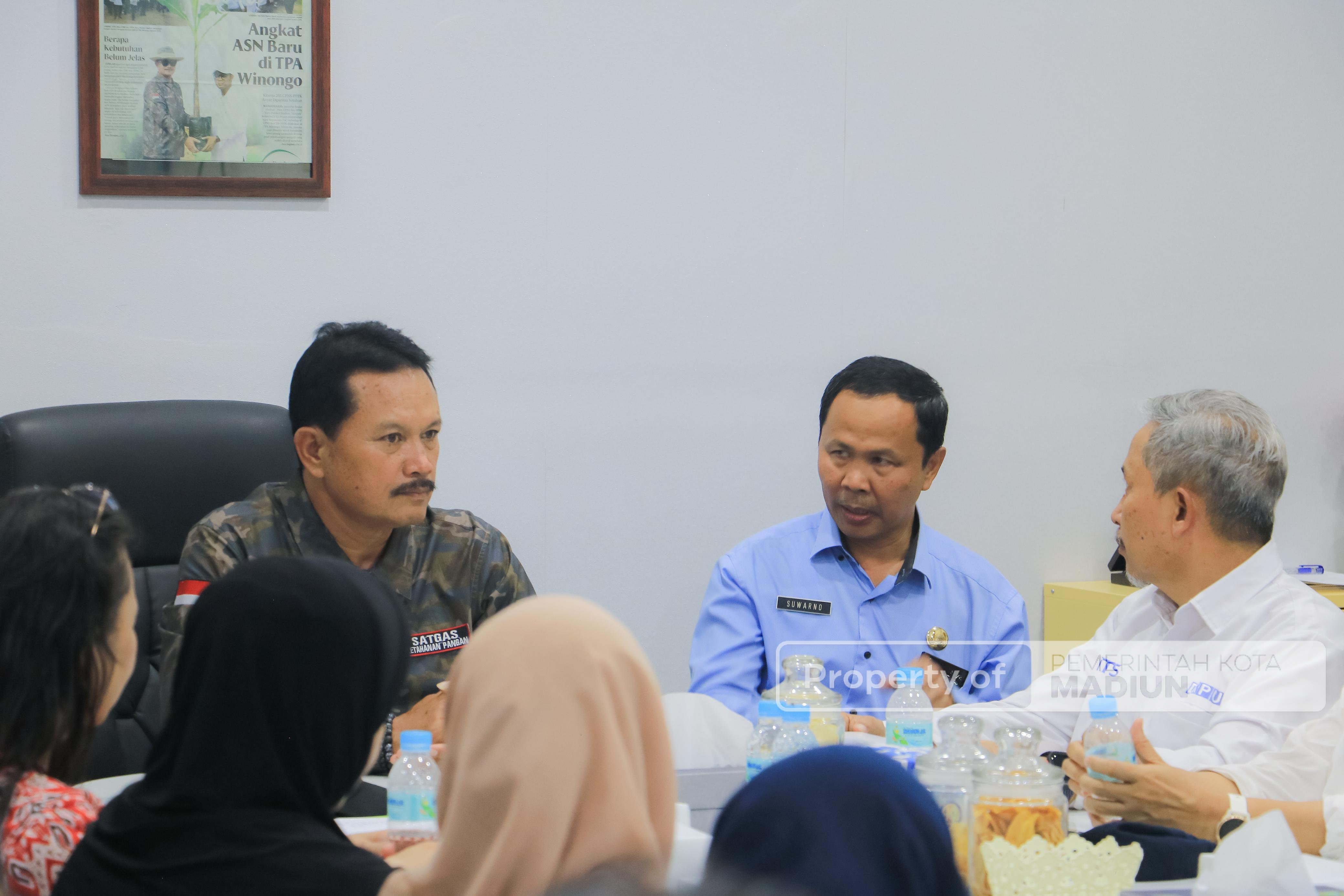 Terima Audiensi BBWSB Solo dan Tim ITS,  Wali Kota Madiun Bahas Pengembangan Kota dan Peningkatan SDM