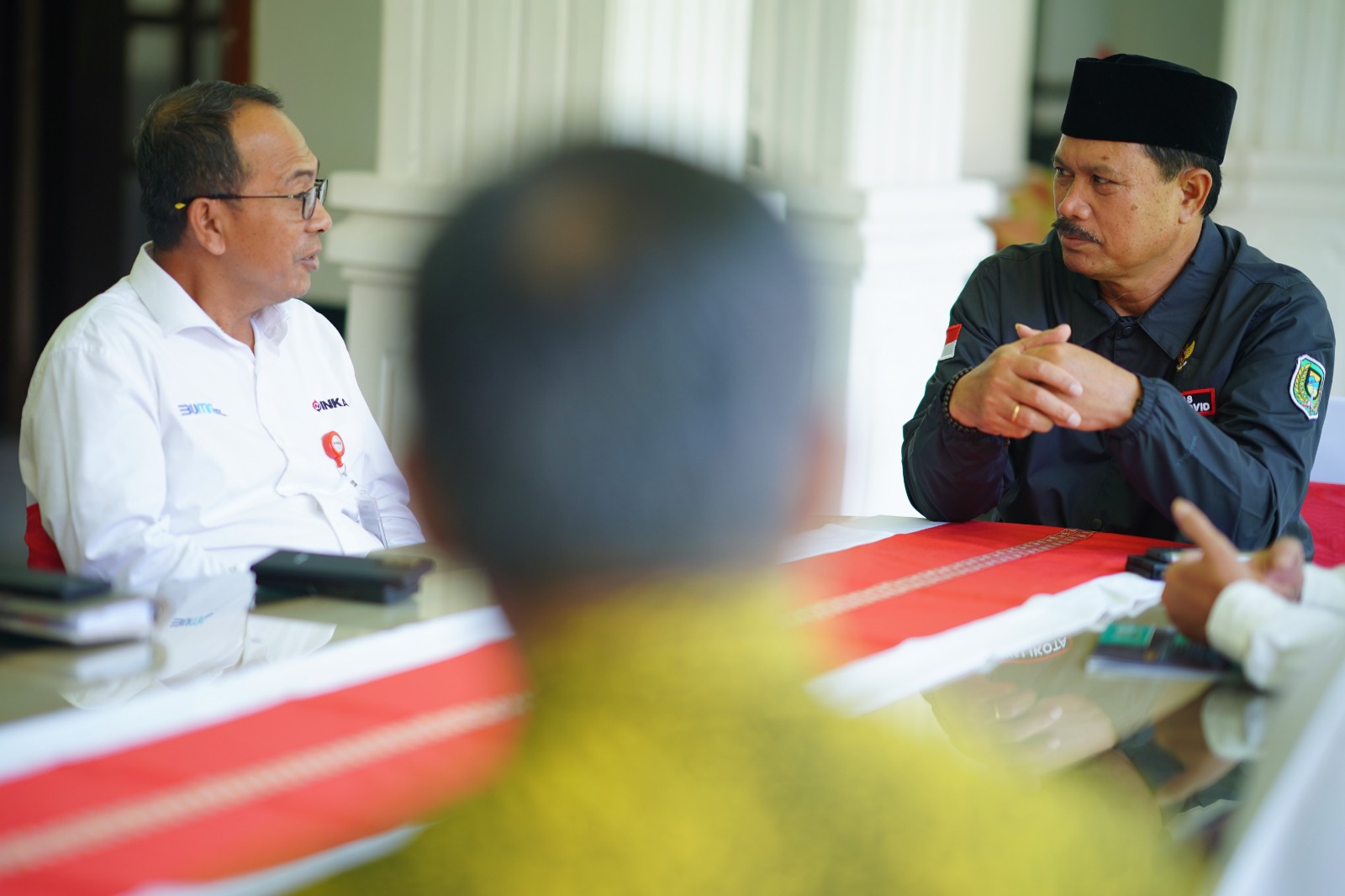 Audiensi Bersama Dua Instansi, Wali Kota Maidi Harapkan Saling Bersinergi