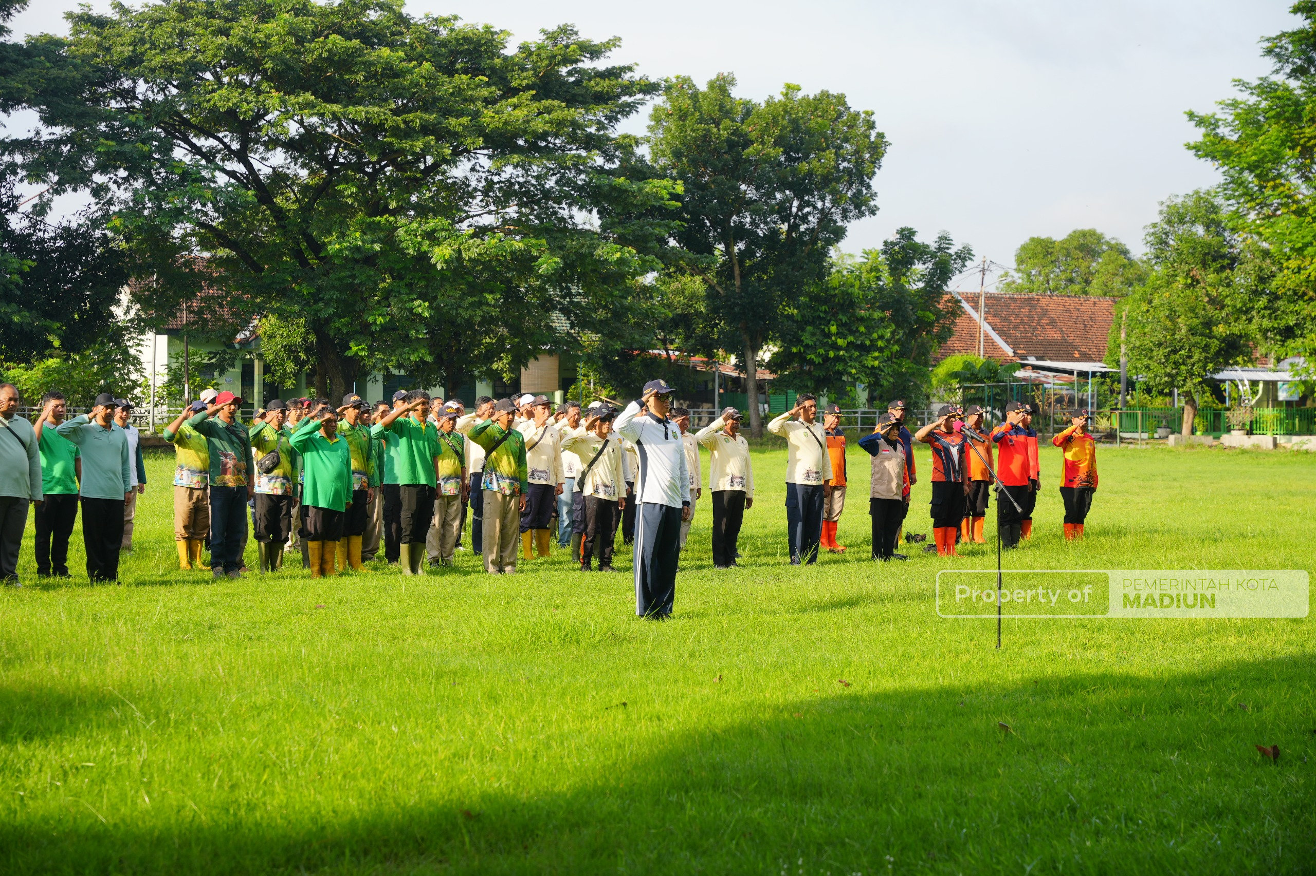 Wujudkan Indonesia ASRI, Pemkot Gelar Kurve Bersama TNI-Polri