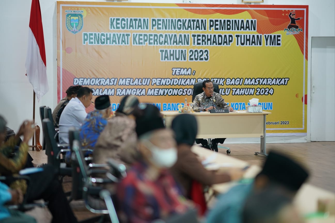 Dibuka Wali Kota Maidi, Sarasehan Penghayat Kepercayaan Diharap Jadi Sarana Sosialisasi Jelang Pemilu