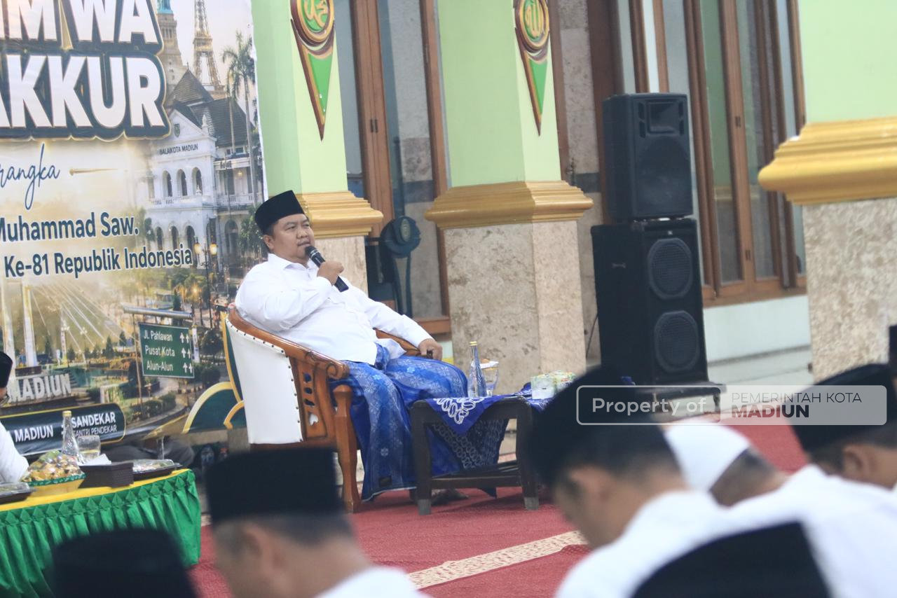 Hadiri Laialatut Ta`dhimwa Tasyakkur, Plt Wali Kota Ajak Masyarakat Jaga Kerukunan dan Bijak Hadapi Perbedaan