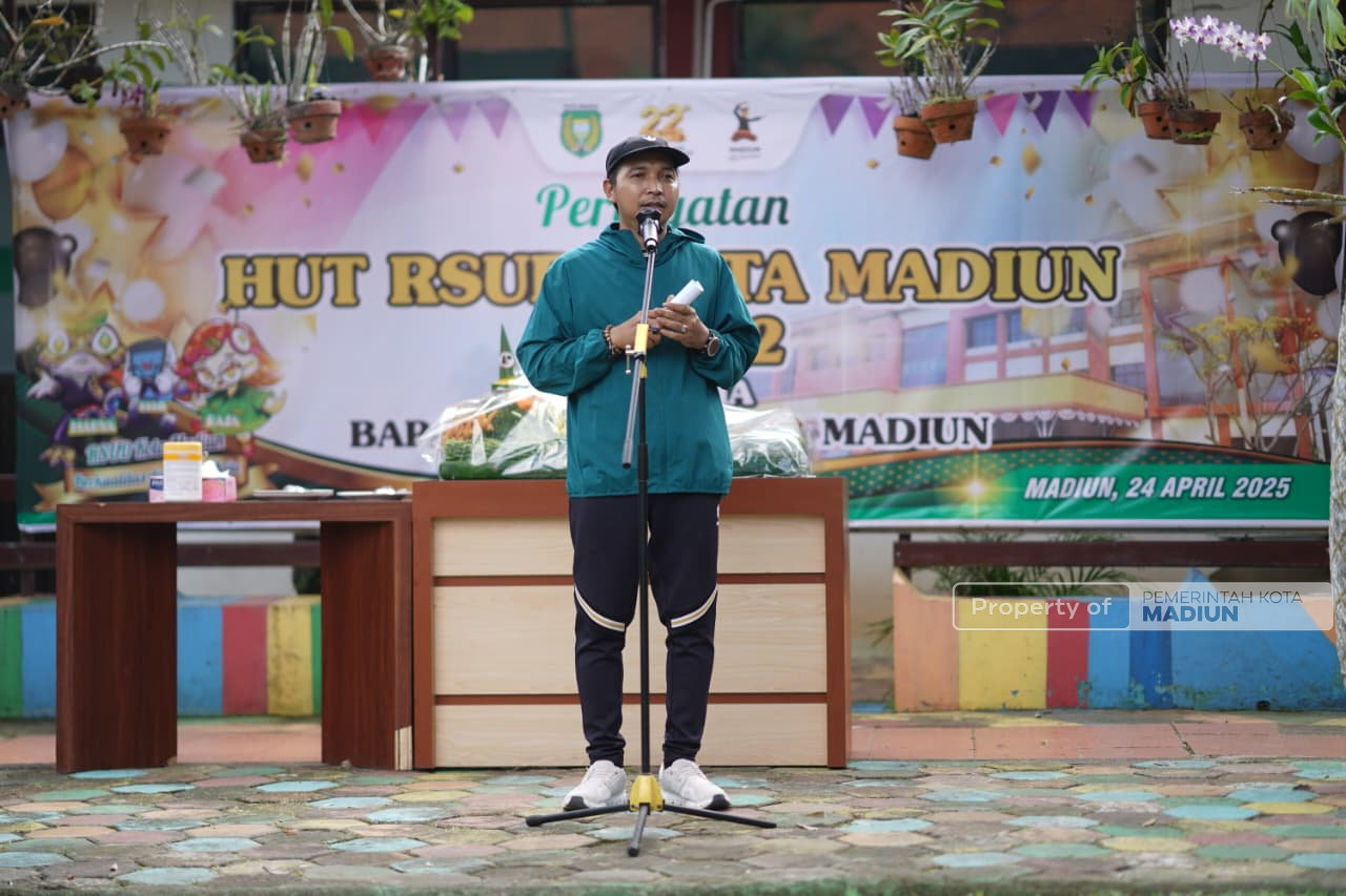 Peringati HUT ke-22 RSUD Kota Madiun, Plt Wali Kota Dorong Peningkatan Layanan dan Inovasi
