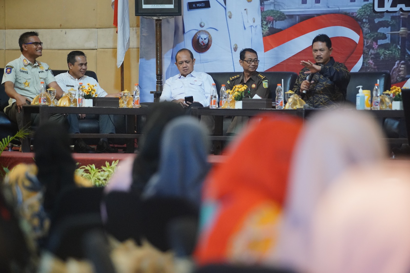 Hadiri Penyuluhan Hukum Terpadu Bagi Warga Manguharjo, Wali Kota Jelaskan Pentingnya Sadar Hukum
