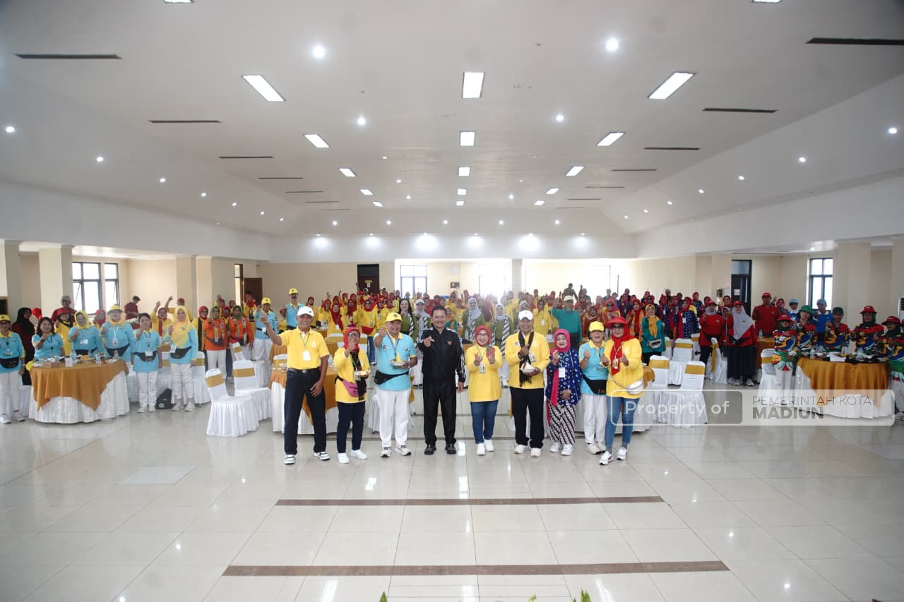 HUT ke-2 KJNM, Wali Kota Maidi Ajak Warga Madiun Rutin Jalan Nordik