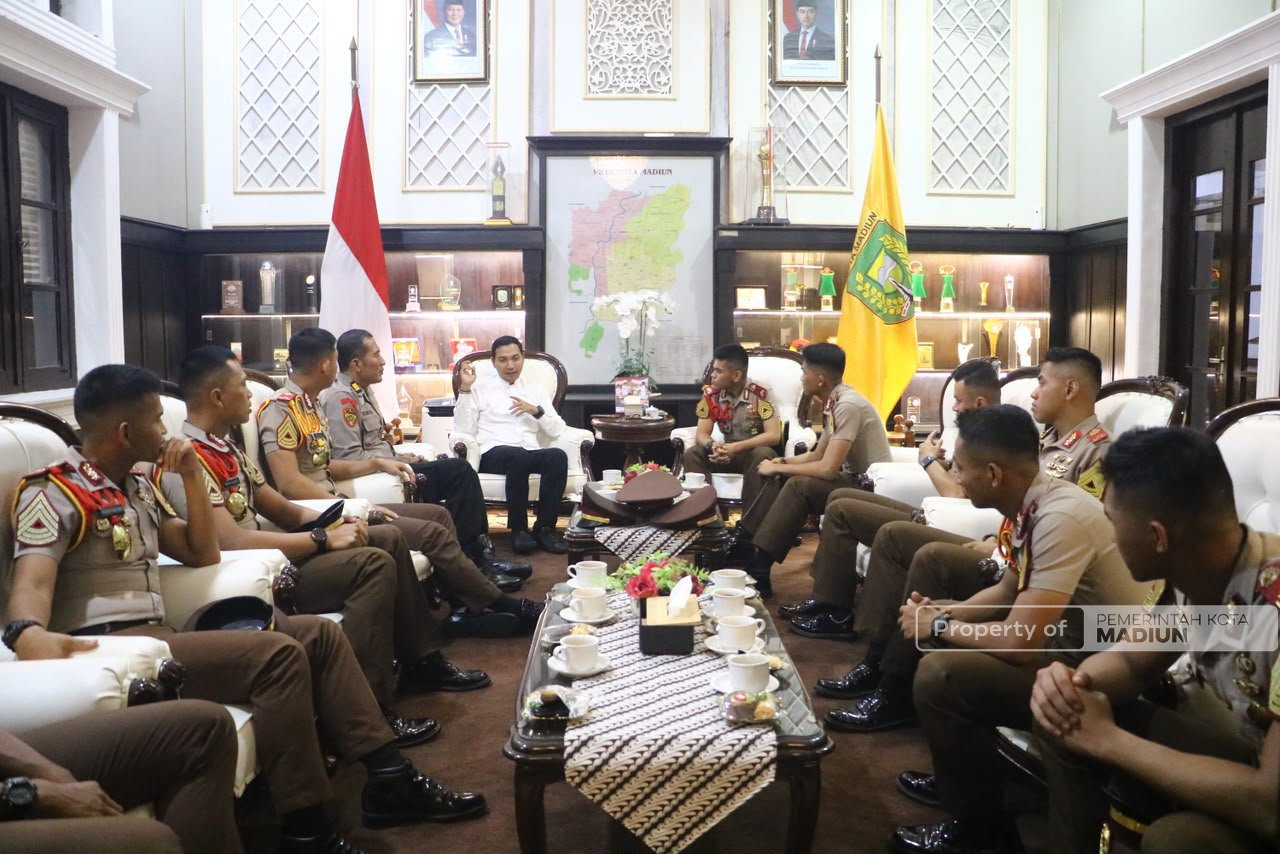 Plt Wali Kota Madiun Terima Taruna Akpol, Bawa Cerita Positif dari Kota Pendekar