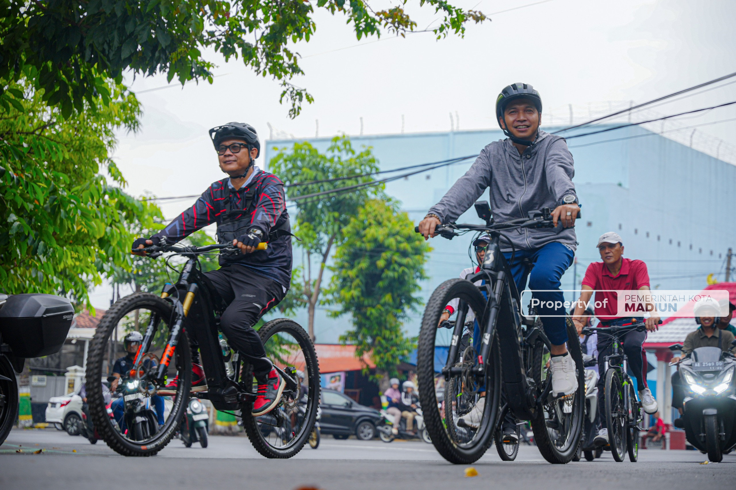 Sembari Gowes, Plt Wali Kota Madiun Tinjau Pengembangan Destinasi dan Siapkan Wajah Baru Kawasan Kota