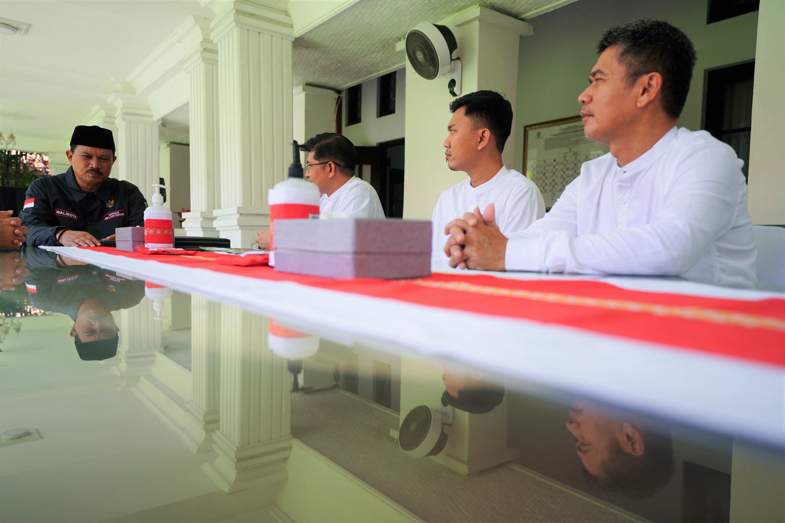 Audiensi Bersama Dua Instansi, Wali Kota Maidi Harapkan Saling Bersinergi