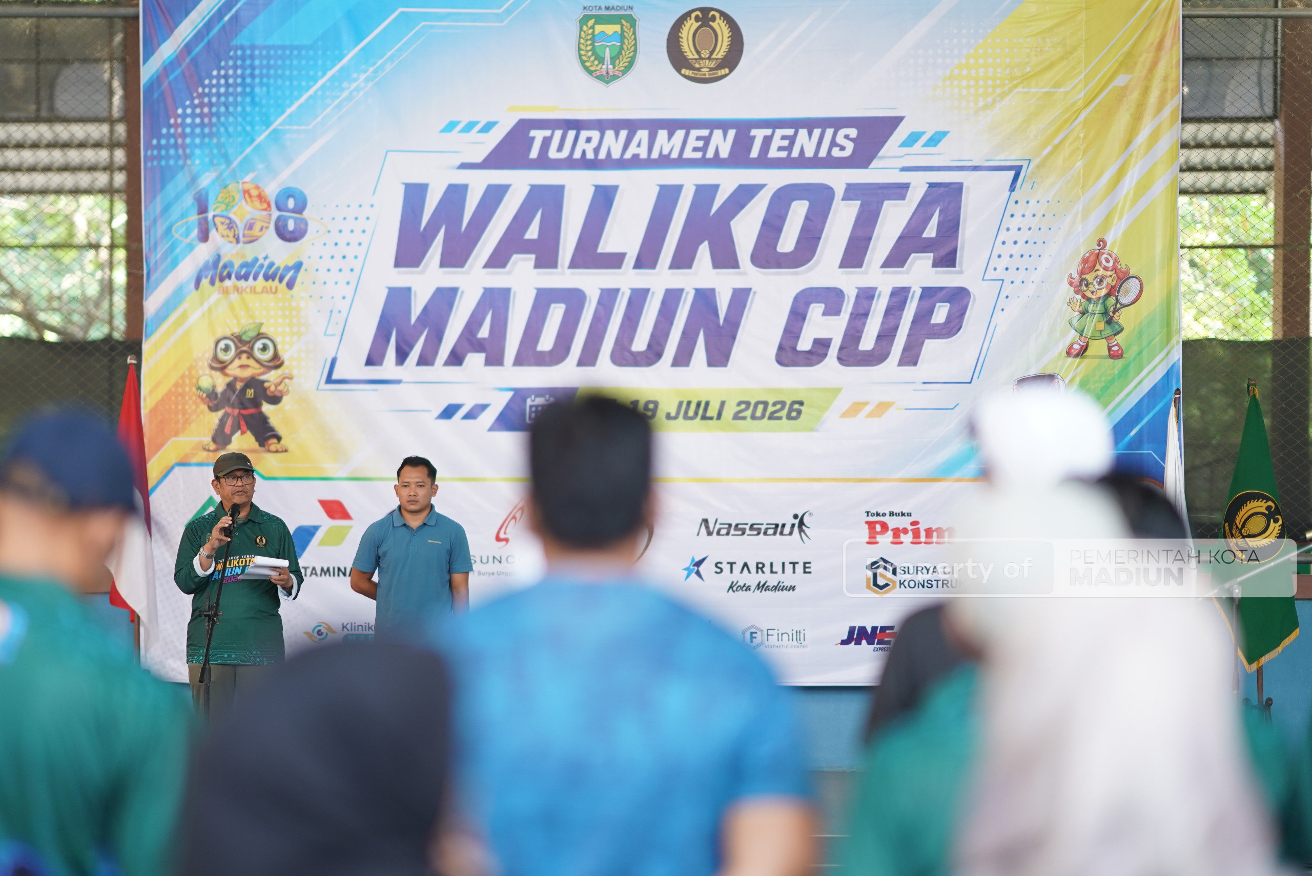 Buka Turnamen Tenis Wali Kota Madiun Cup 2026, Sekda Harap Jadi Panggung Ukir Prestasi dan Geliatkan Ekonomi