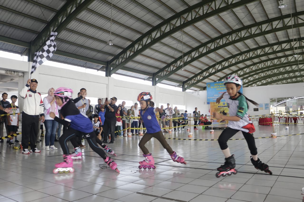 Buka Kejuaraan Sepatu Roda, Wali Kota Imbau Jaga Sportivitas