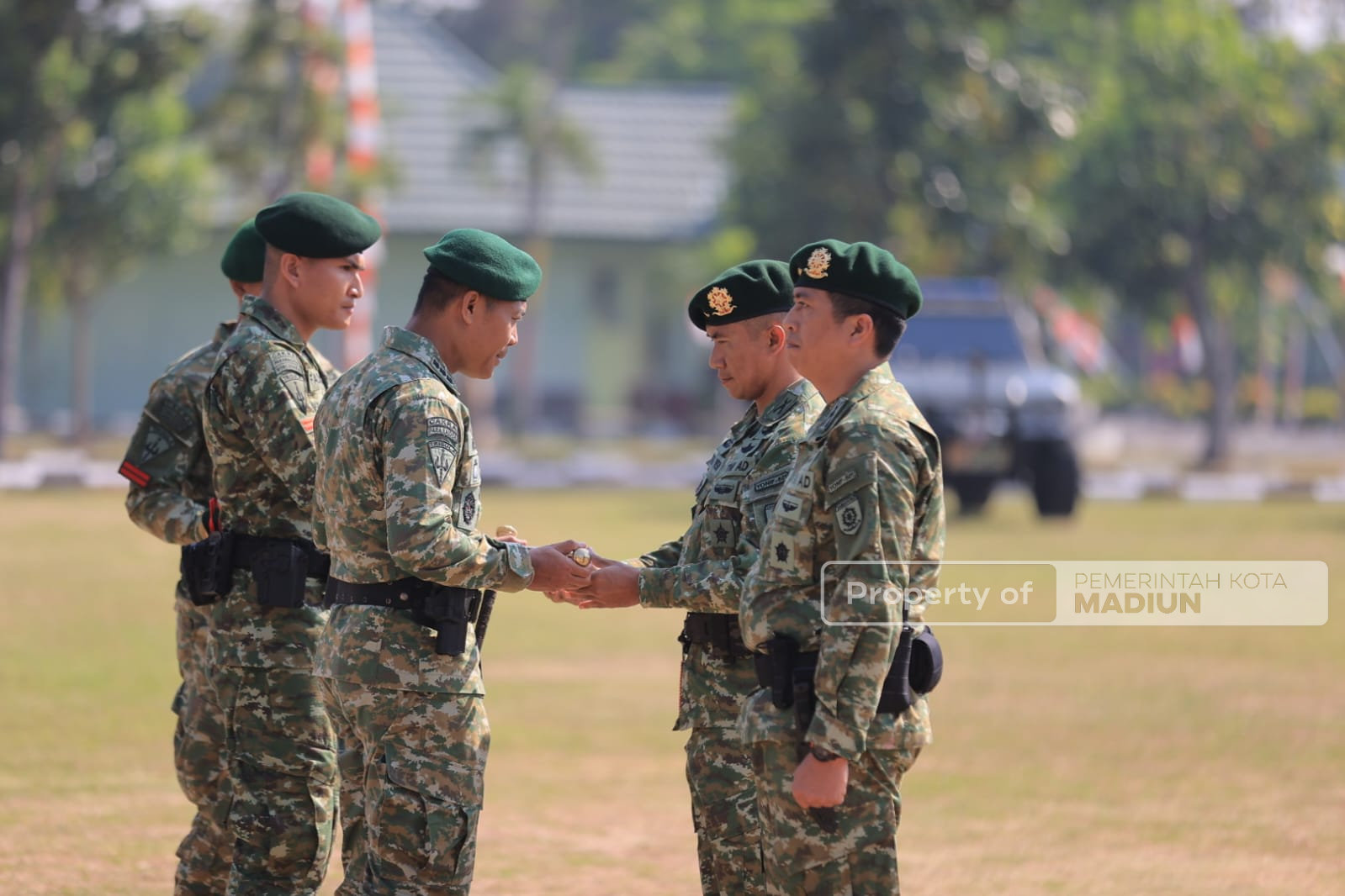 Sertijab Danyonif 501/Bajra Yudha, Mayor Inf I Gusti Bagus Resmi Gantikan Letkol Inf Yakhya Wisnu